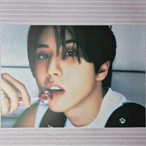 Stray Kids Han Jisung fan art A4 print