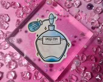 A03 Omegaverse Omega Slick Parfüm Vinyl Aufkleber matt