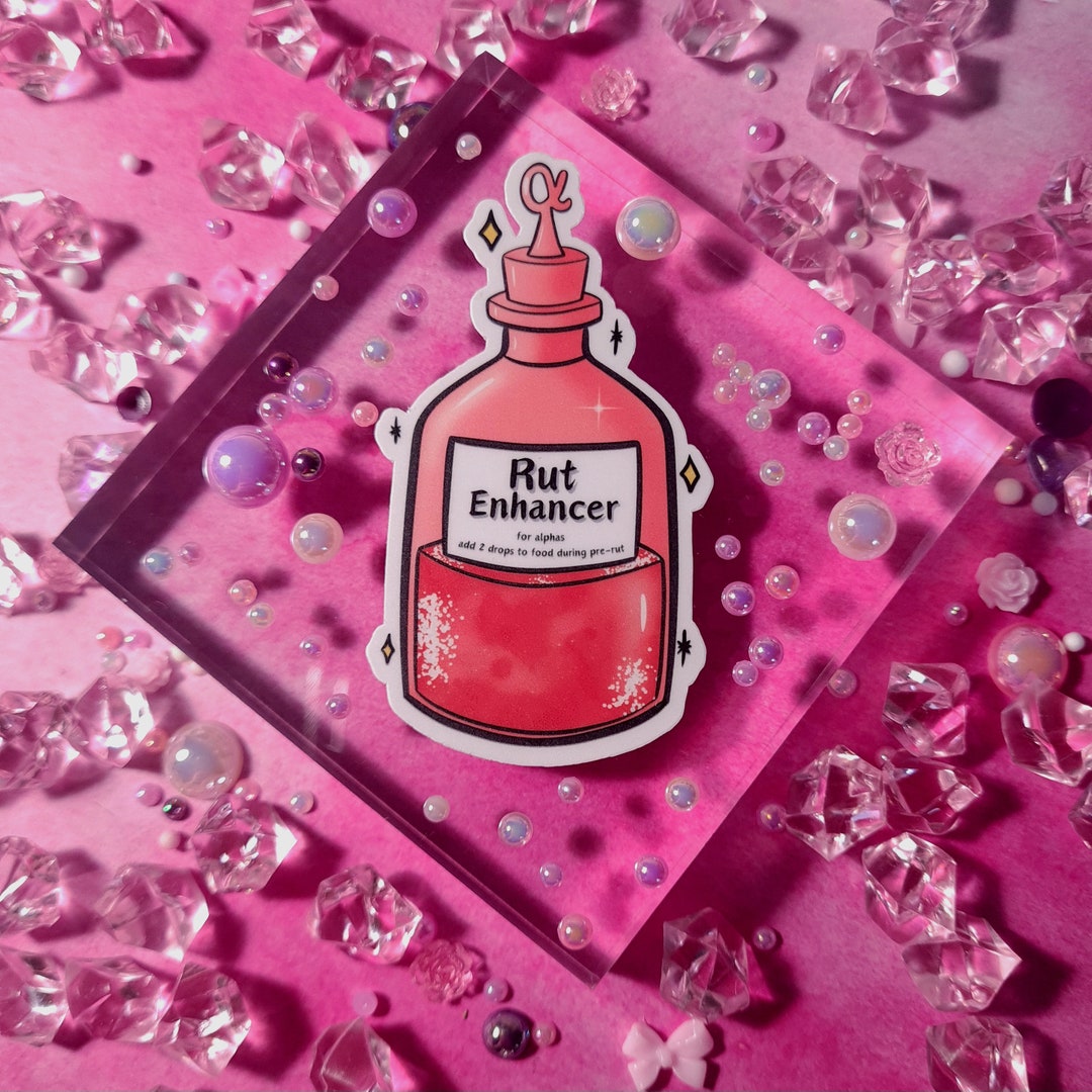 A03 Omegaverse Alpha Rut Enhancer Vinyl Matte Sticker - Etsy