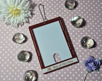 Ao3 bias fanfiction acrylic photocard holder