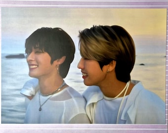 Stray Kids Han Jisung & Lee Minho Minsung Fan Art A4 Druck