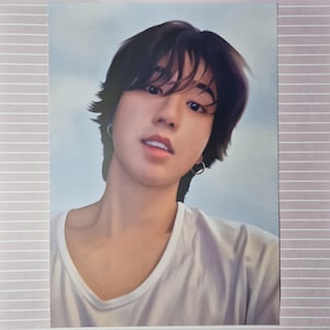 Stray Kids Han Jisung fan art A4 print
