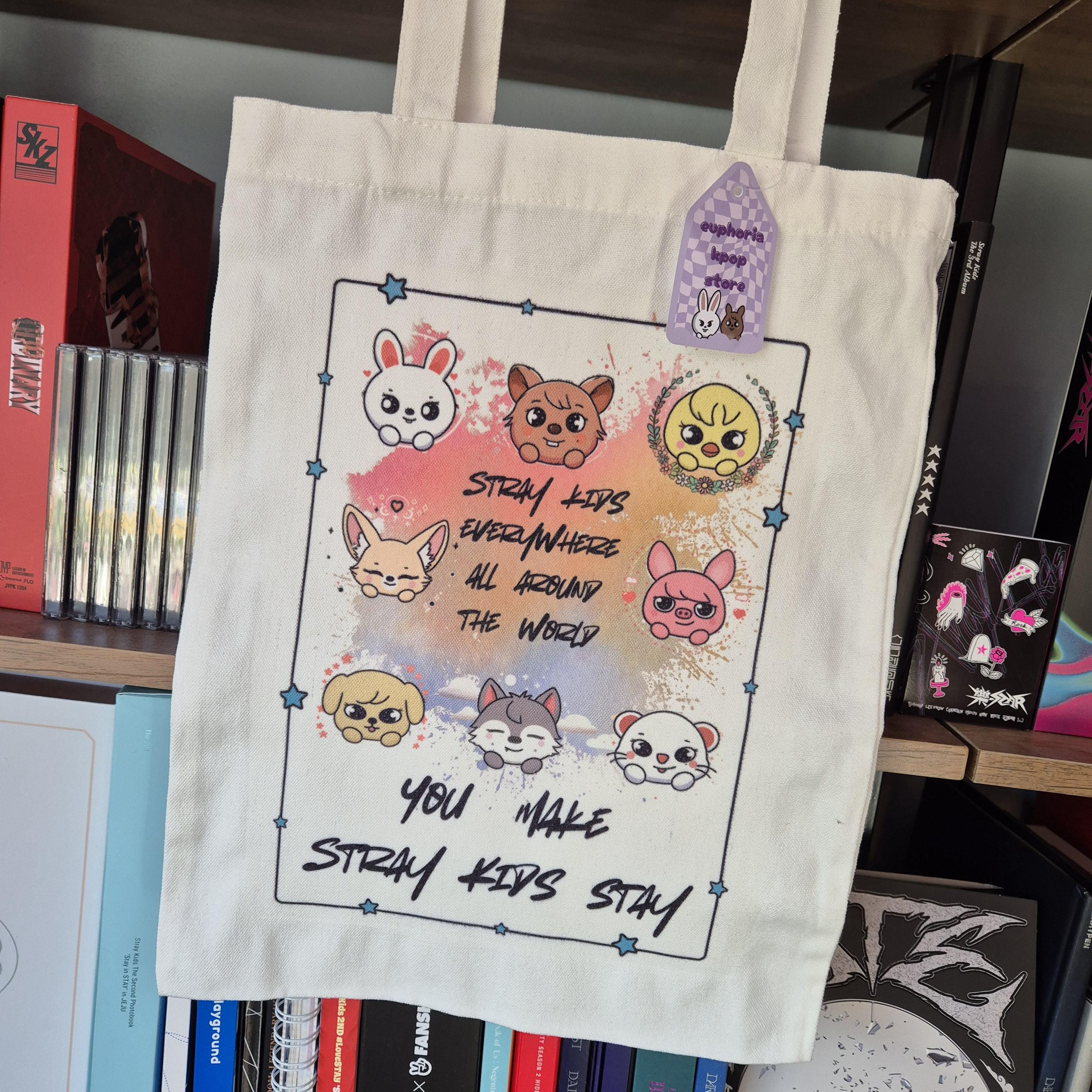 Stray Kids Tote Bag - Etsy Stray Kids Tote Bag - Etsy