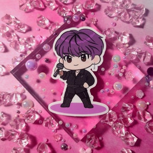 Stray Kids Lee Minho Lee Weiß OOTD Serie Vinyl Aufkleber