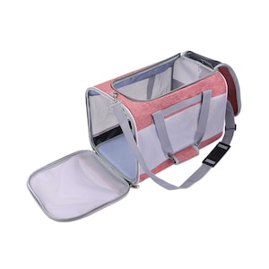 Transport bag for cat durable carrier ideal for the car foldable for easy storage