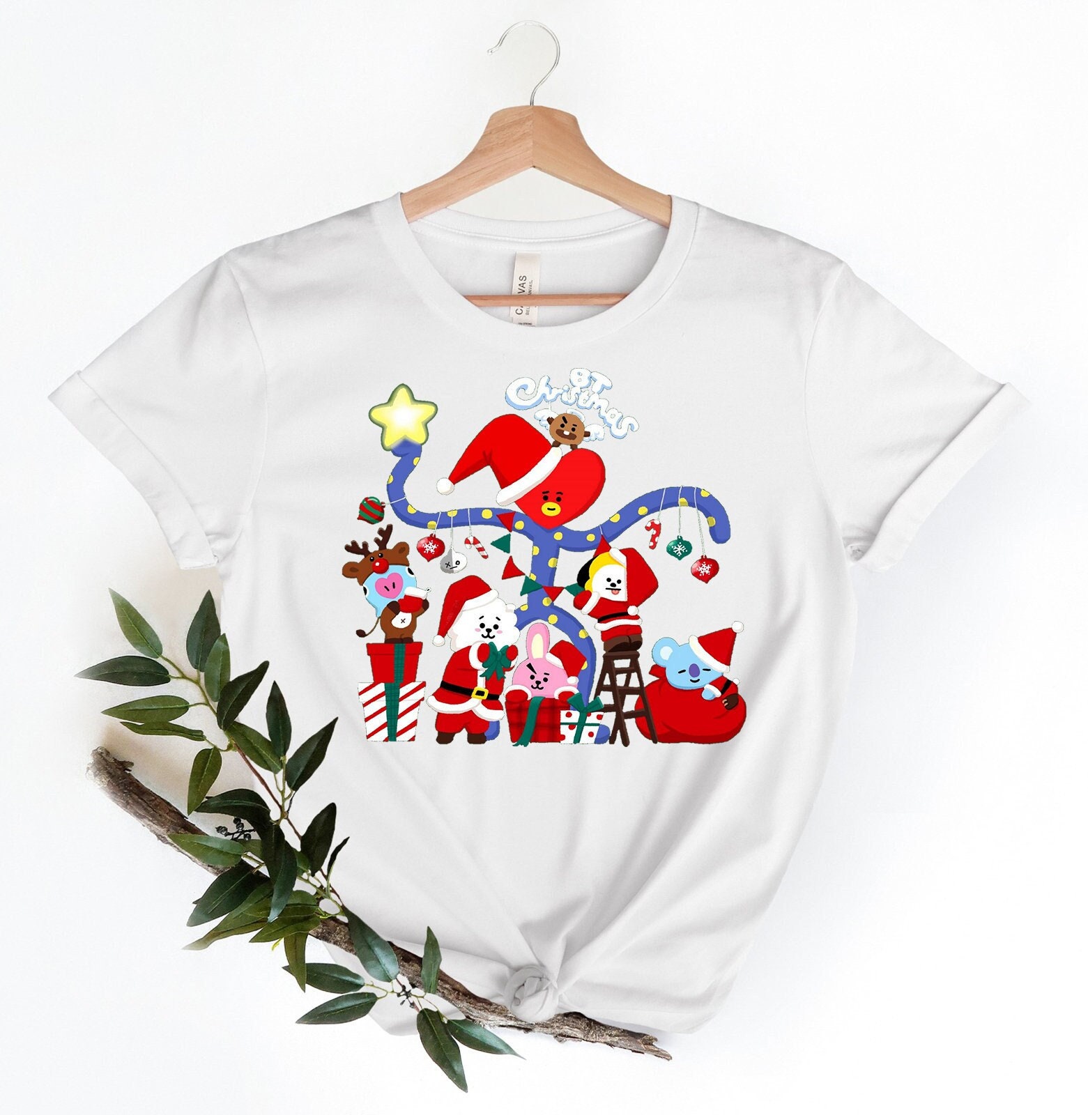 Discover Bangtan Christmas Shirt, Christmas Korean Group Shirt