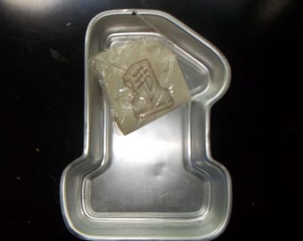 Vintage Wilton Number One Cake Pan