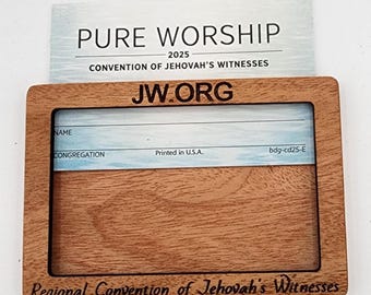Portagafete JW.ORG voor regionale Asamblea | Gafete para Asamblea Regional de los Testigos de Jehová