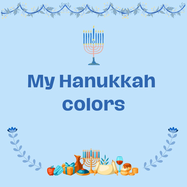 Hanukkah Wishes and Coloring Pages Have Fun and Learn, Follow ...