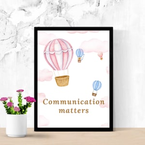 Speech Therapy Wall Art Prints SLP Printable office Decor Posters