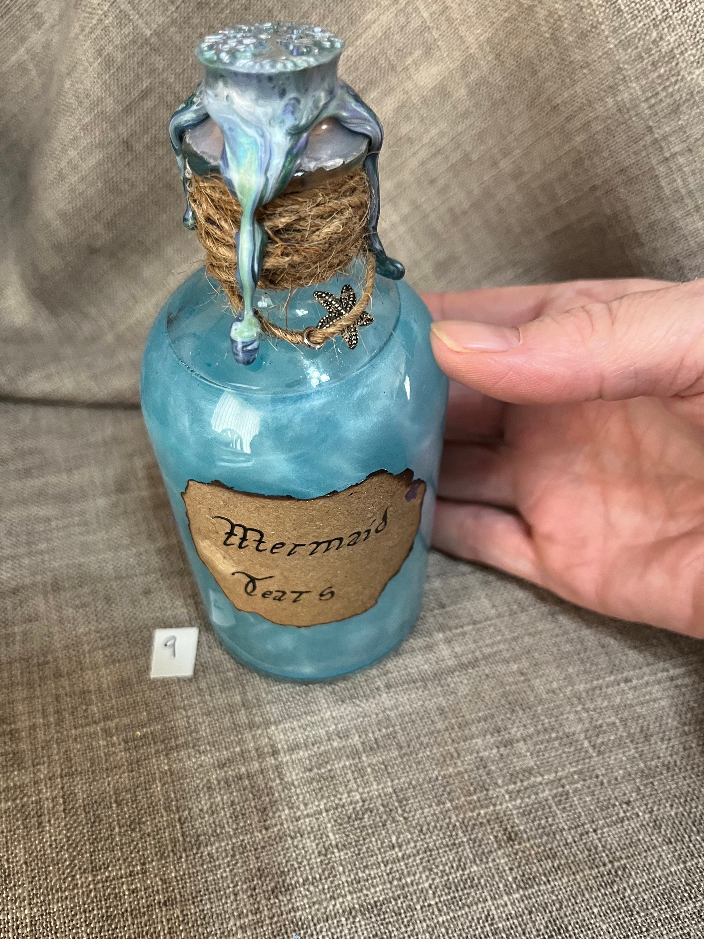 Mermaid Tears Glass Bottle Potion Apothecary Witch Potion - Etsy UK