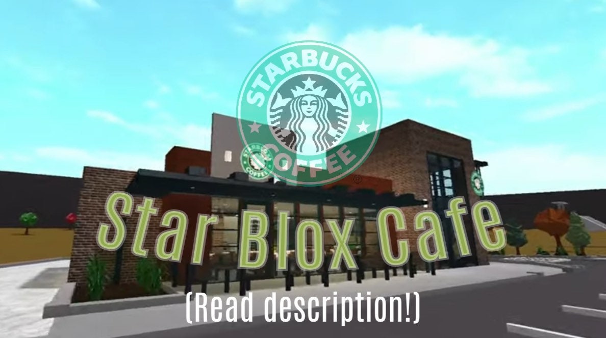Roblox Youtube Bloxburg Starbucks Cafés Bloxburg Construit Etsy France