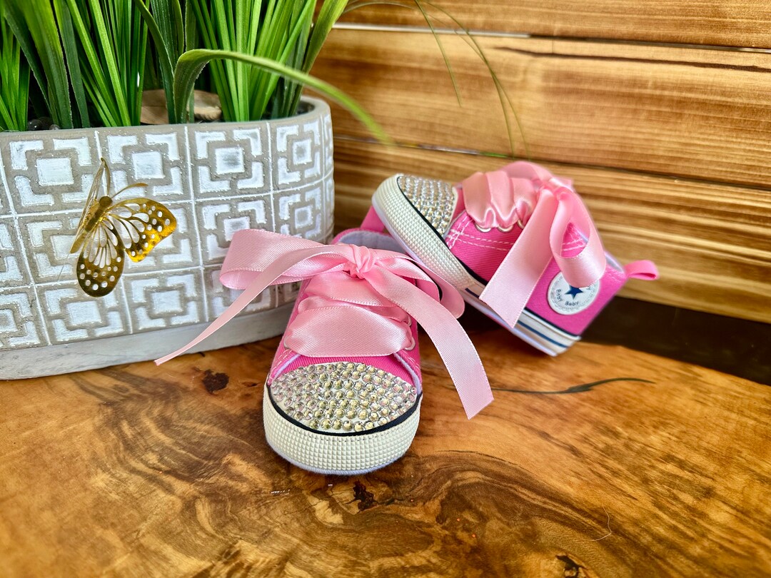 infant girl high top shoes