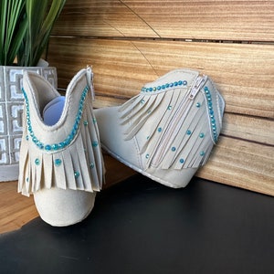 Baby Girl Cowgirl Boots  / infant shoes / baby shoes