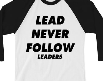 Chief Keef "Lead Never Follow Leaders" Shirt - Chicago Drill y2k shirt - Halloween 2026 Costume