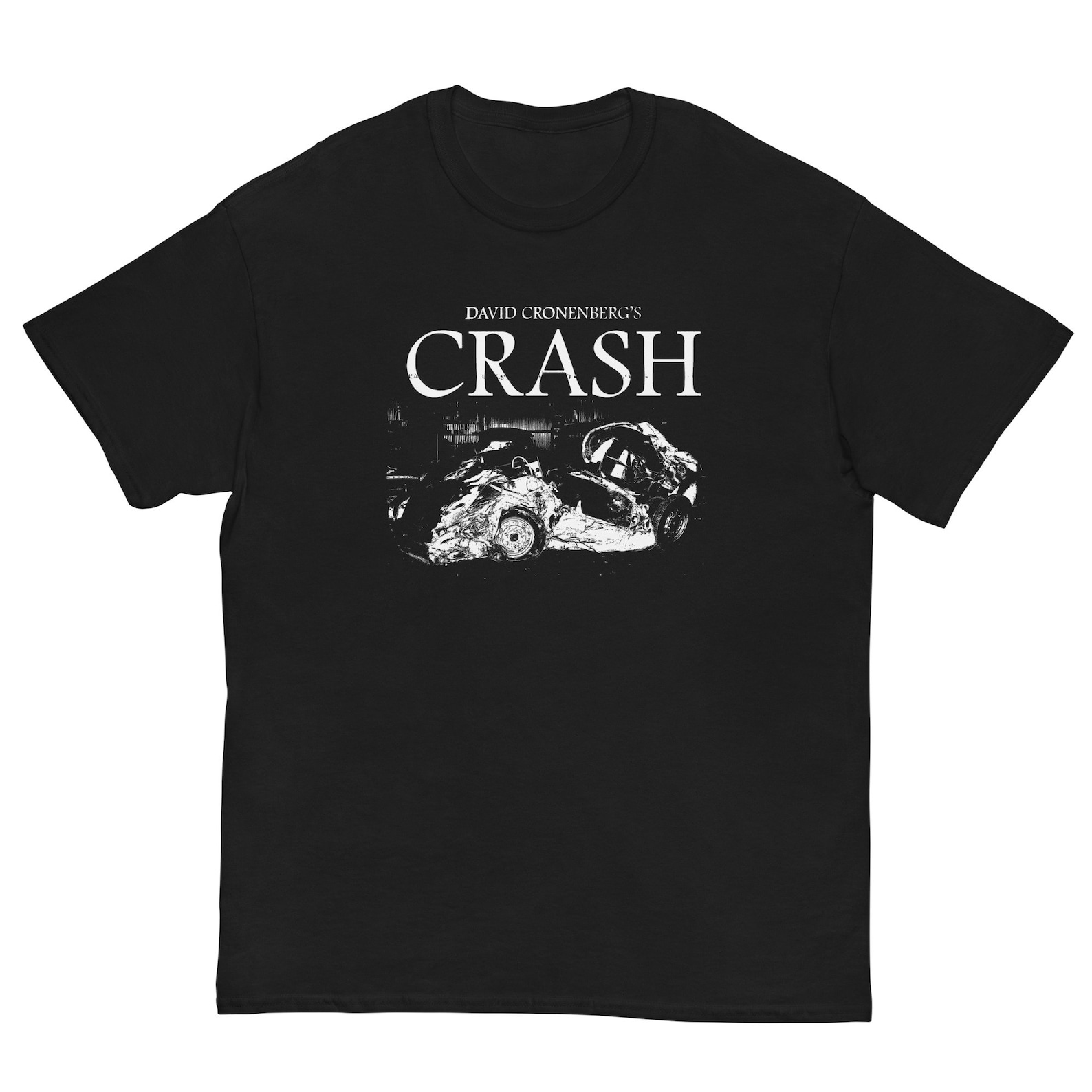 Crash 1996 David Cronenberg Horror Film Movie Poster Shirt Etsy