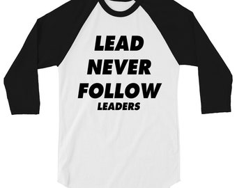 Camisa Chief Keef "Lead Never Follow Leaders" - Camisa Chicago Drill y2k