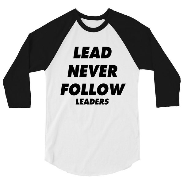 Chemise Chief Keef « Lead Never Follow Leaders » - Chemise Chicago Drill y2k