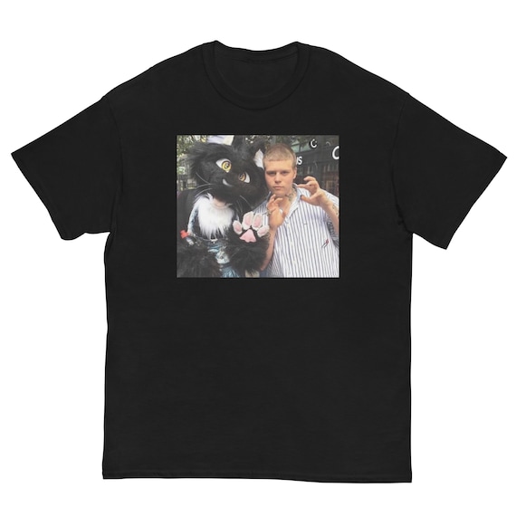 Yung Lean With a Furry Vintage T Shirt Yung Lean Vintage Shirt Yung Lean 90s Graphic Tees