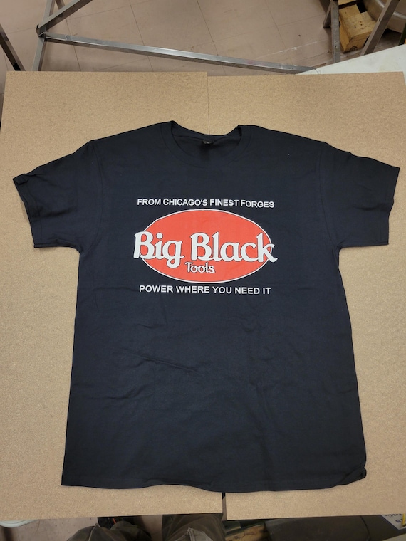 Big Black Tools, Steve Albini - Vintage Hardcore Punk Shirt