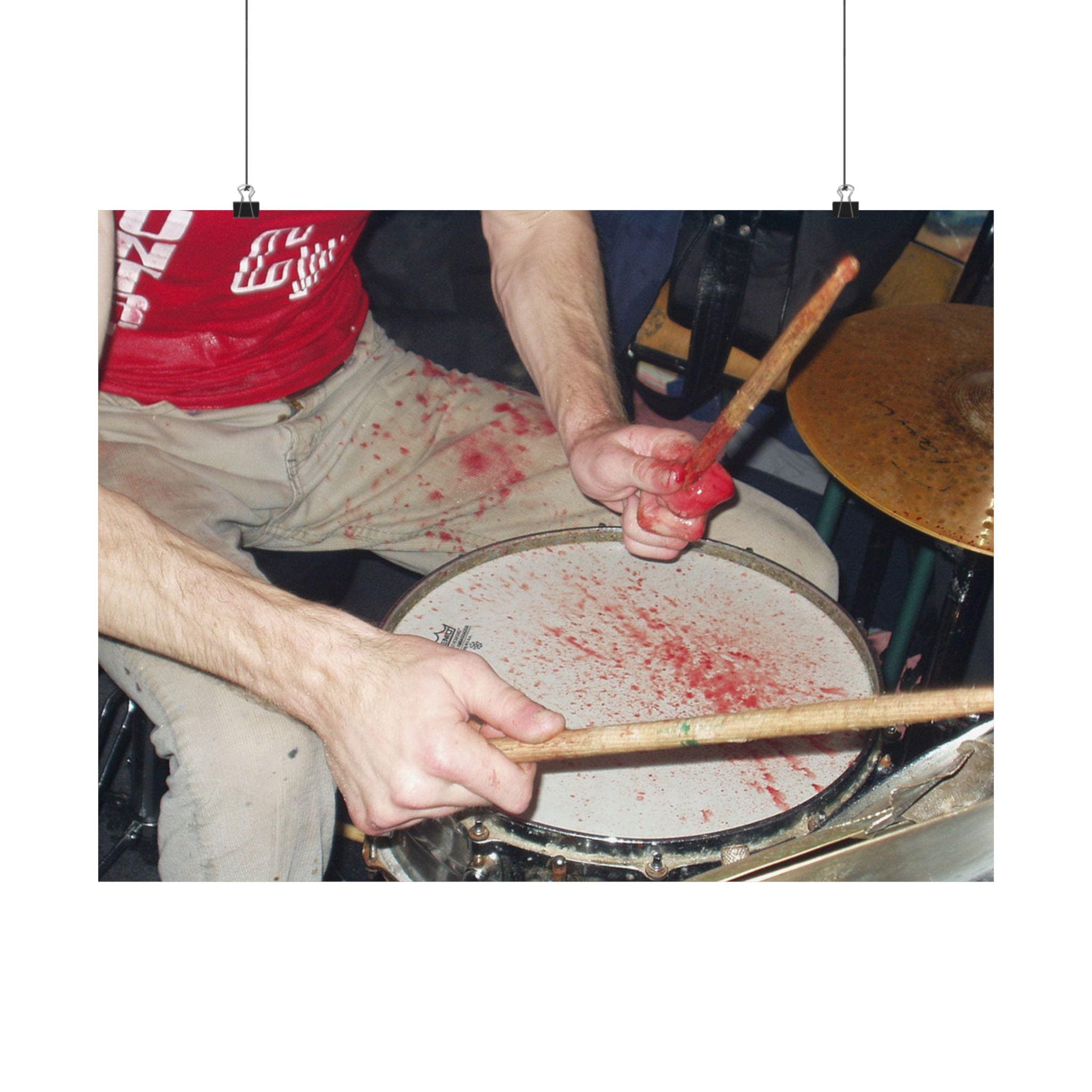 Zach Hill Drummer (24x18) - Death Grips, Hella, Math Rock Poster