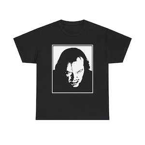The Shining Poster T-Shirt, Unisex Shining Logo Text Shirt for Men and Women, Stanley Kubrick Horror Memorabilia