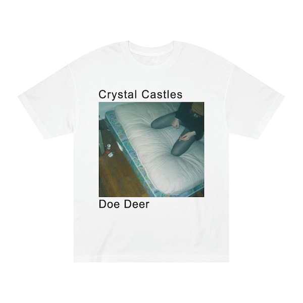 Crystal Castles - Doe Deer, Vintage American Apparel 1301 Tee
