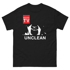 Psychic TV - Unclean - Throbbing Gristle Vintage Shirt