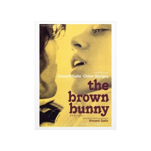 Vincent Gallo: The Brown Bunny (18x24) - Vintage Movie Poster