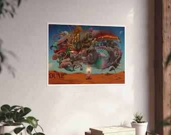 Alejandro Jodorowsky Dune (24x18) - vintage movie poster