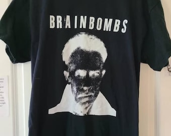Brainbombs - Obey - (Alstyle 1301) Vintage Noise Rock Band Shirt