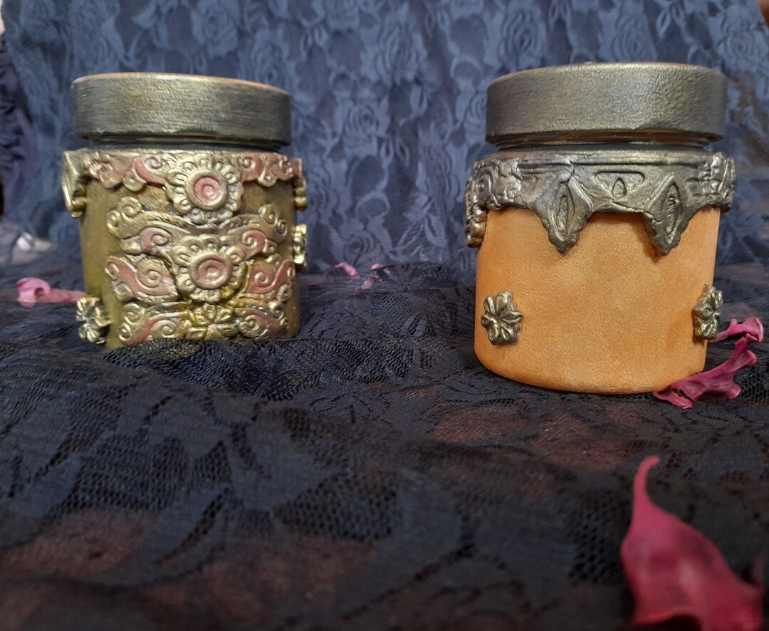 Vintage Style Glass Box, DIY Deco, Handmade Etsy