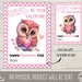 OWL VALENTINES Printable Owl Valentine Cards Classroom Valentines ...