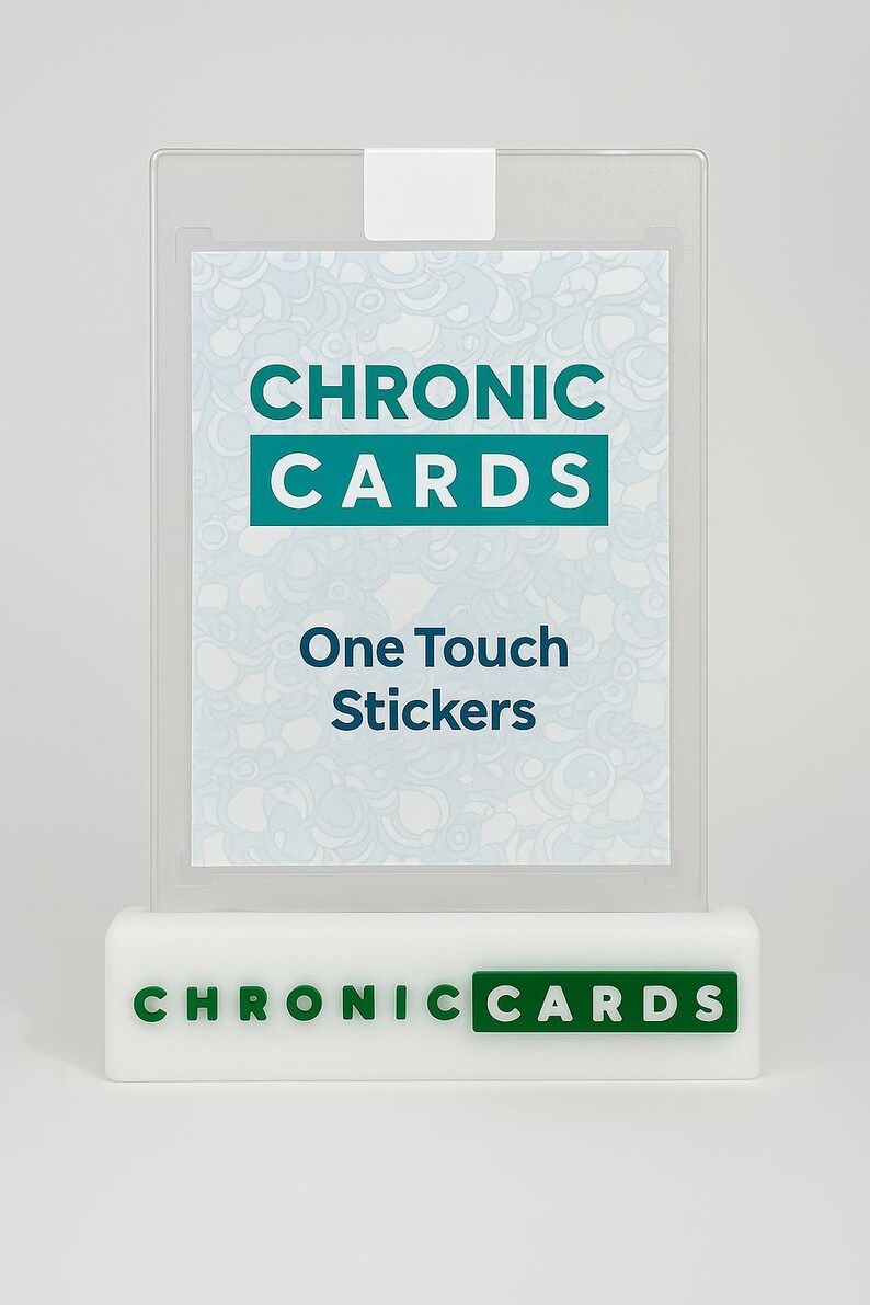 Use Card Reader Sticker One Touch & Toploader Stickers for Card Shop, Card Breakers and Sports ...