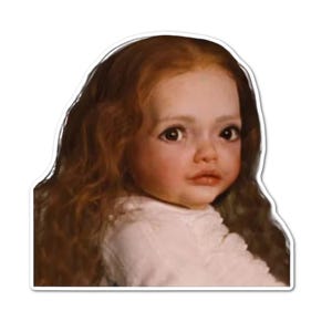 3&quot; Renesmee Titsoak nostalgic rattie vinyl decal stickers glitter sparkle edward bella gift for friend family  vampire Ratatouie rastafari
