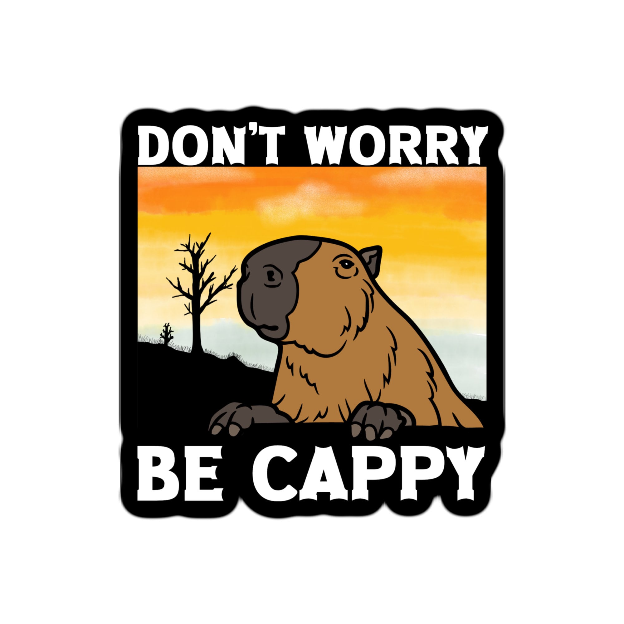 Doodle With Me - Capybara (Capivara) 