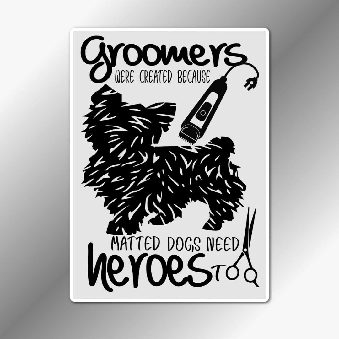 3 Groomers Are Heroes for Matted Dogs Grooming Pet Dog Etsy