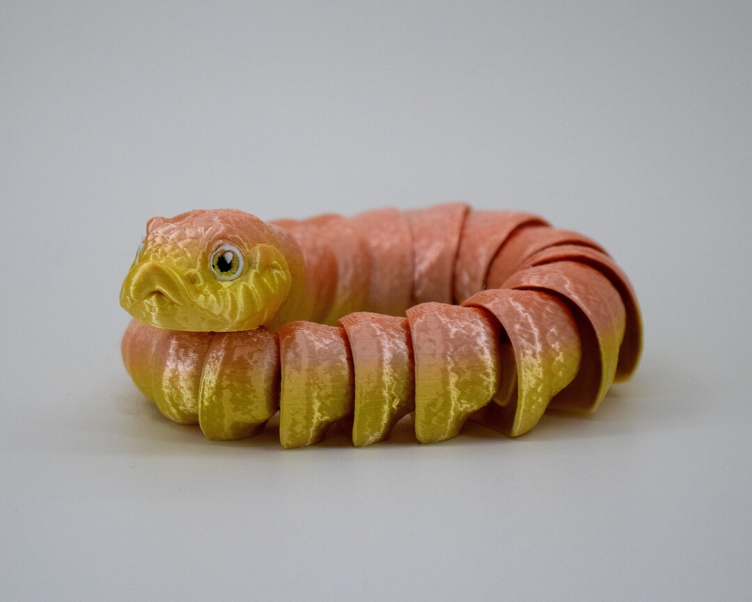Hognose Snake Articulated 3D Printed Flexi Fidget Sensory Creature - Etsy