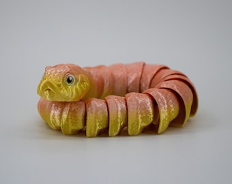Hognose Snake Articulated 3D Printed Flexi Fidget Sensory Creature