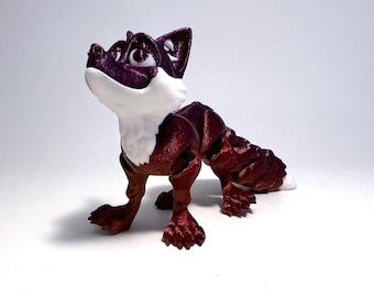 Flexi Fox - Articulated 3D Printed Fidget Sensory Animal