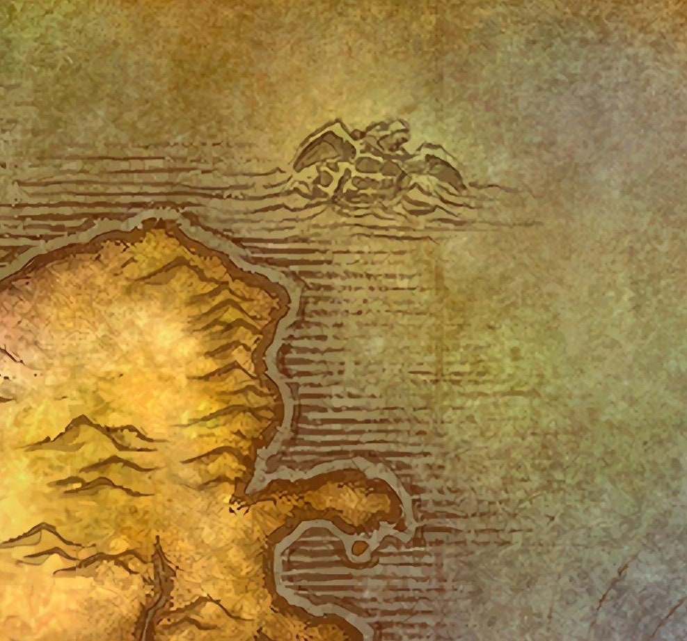 World of Warcraft Classic Map Wall Art Wow Poster Vanilla - Etsy