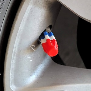 Bomb Pop Valve Stem Caps (Set of 4)