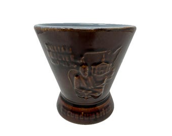 Schering/McCoy Pottery RX Mortar Pen Holder William Proctor Jr 1817-1874 Mint!