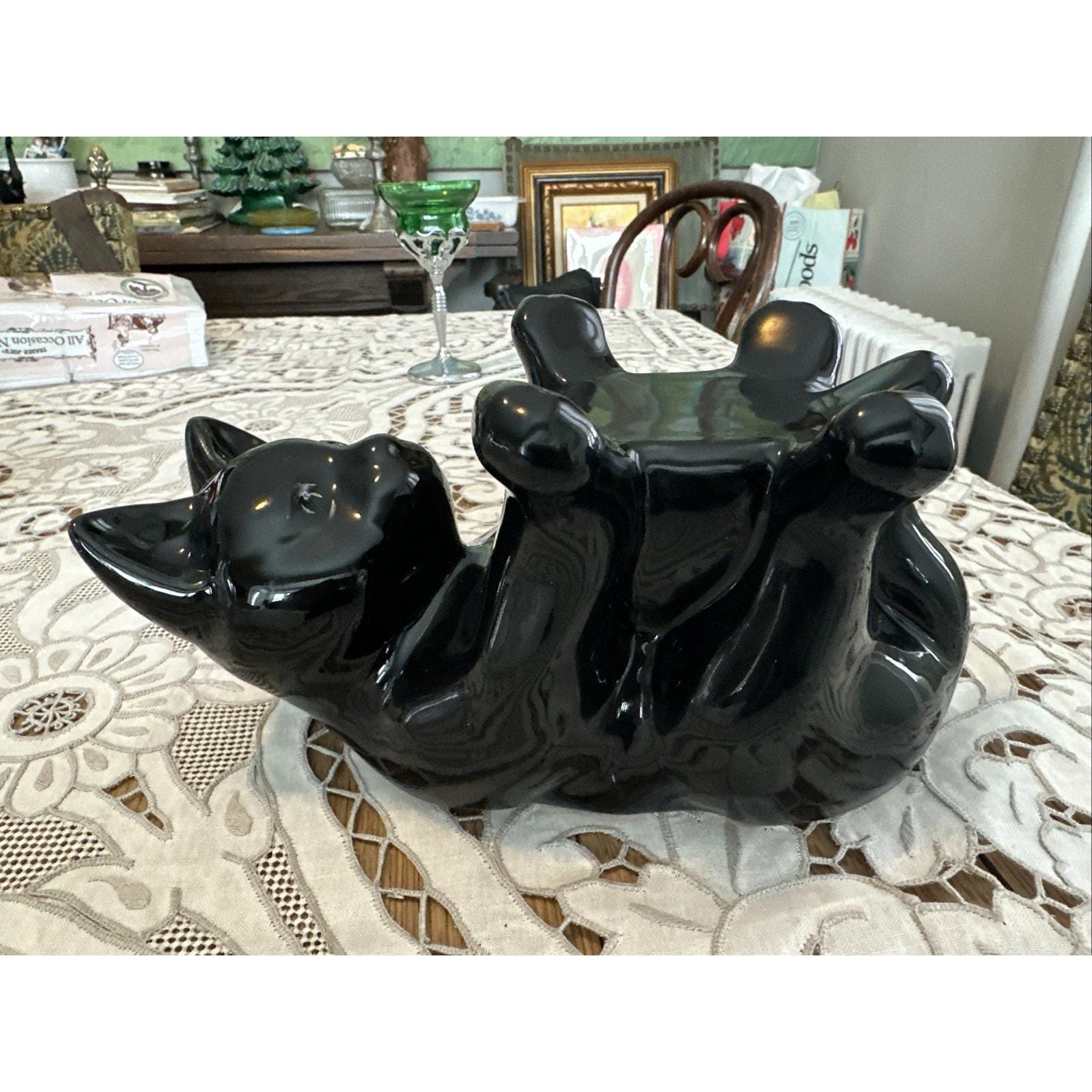 Haeger Black Cat - Etsy