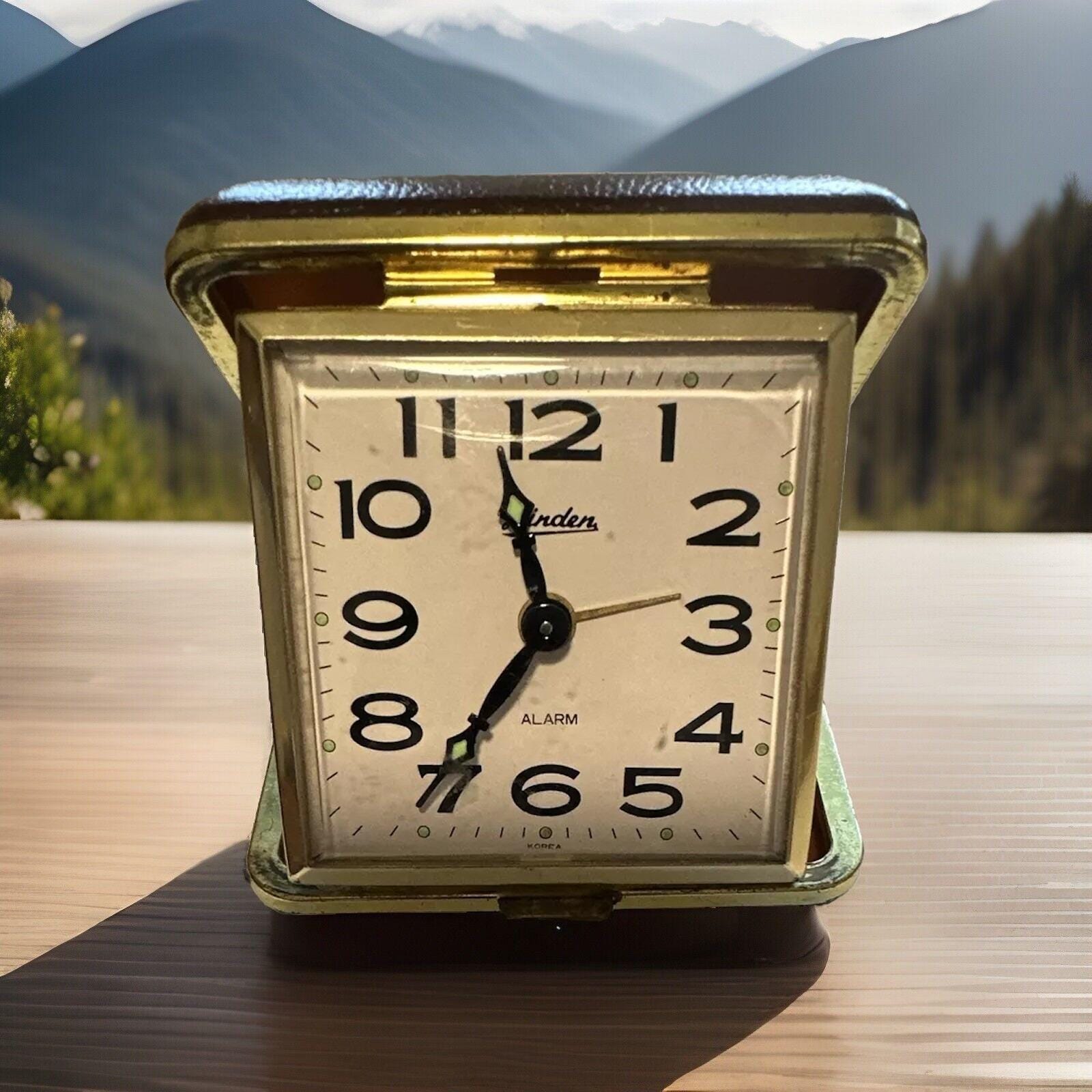 Linden Travel Clock - Etsy