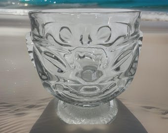 Walt Disney World Polynesian Resort Souvenir Glass Tiki Mug 14 oz. 5" Tall TIKI