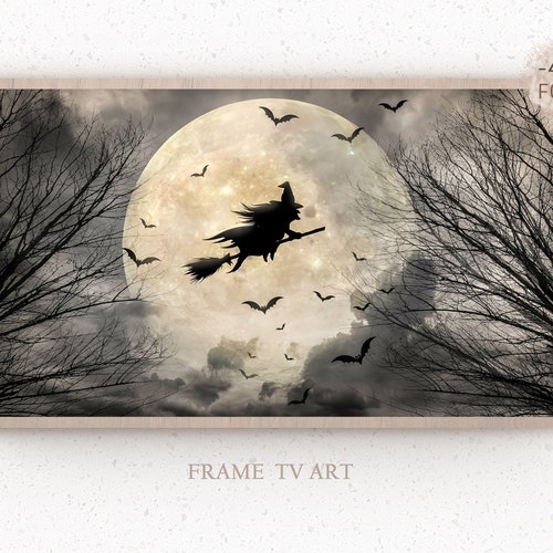 Halloween Castle Samsung Frame TV Art Instant Download - Etsy