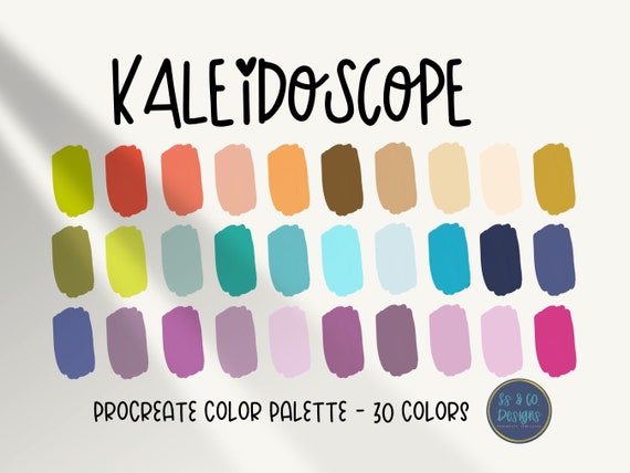 Kaleidoscope Procreate Color Palette