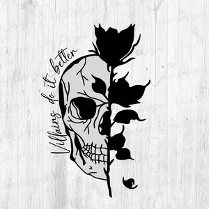 Villains Do It Better | Dark Romance Reader | Smut Design | Sublimation Design | Reading Digital Design | PNG Design
