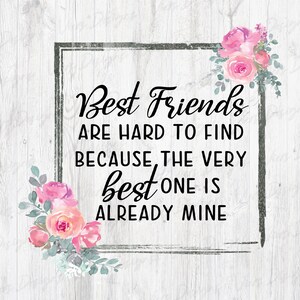 Best Friends | Best Friends Design PNG | Bestie Design | Sublimation Design | Digital Design | PNG Design | PSD File | Coffee Mug Design